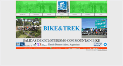 Desktop Screenshot of biketrekgg.com.ar